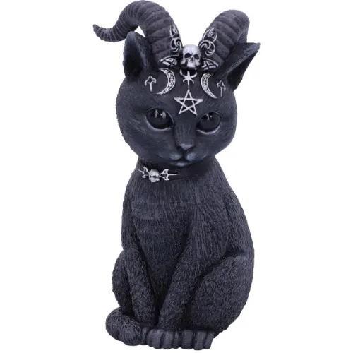 occult cat sculpture