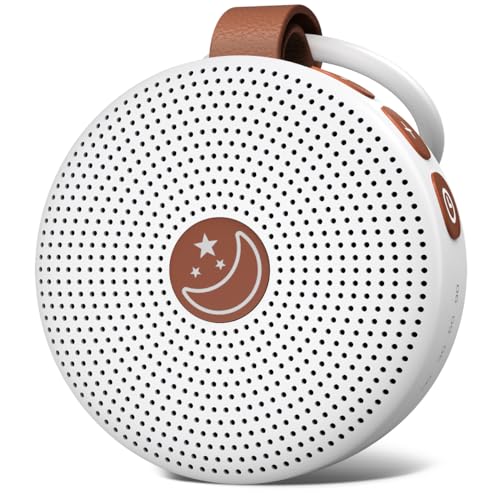 Mini Portable Sound Machine White Noise Machine with 30 Soothing Sounds for Baby Kids Adults Sleeping 32 Volume Levels Rechargeable Brown Noise Sleep Machine for Office Privacy Travel Sound Therapy
