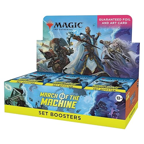 Magic: The Gathering March of The Machine Set Booster Box | 30 Packs (360 Magic Cards)