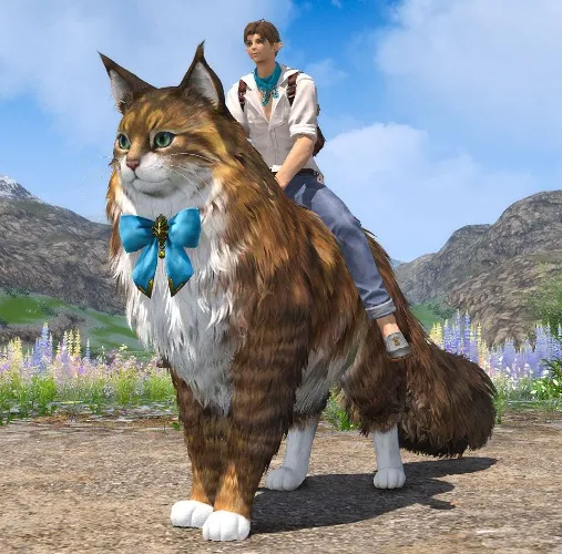 FINAL FANTASY XIV Shagcat mount