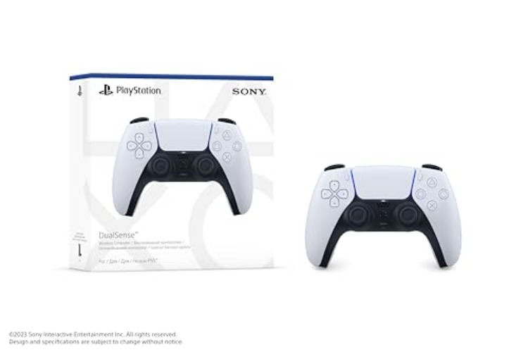 PlayStation DualSense® Wireless Controller - White - Whitee
