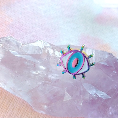 Celestial Beans Mini Pins - Blue Eye A Grade