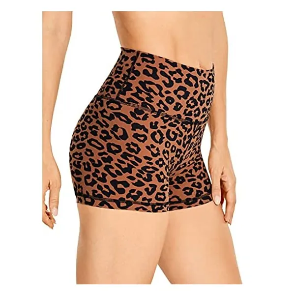 CRZ YOGA Women's Naked Feeling Biker Shorts - 3" / 4" / 6" High Waist Yoga Workout Running Shorts