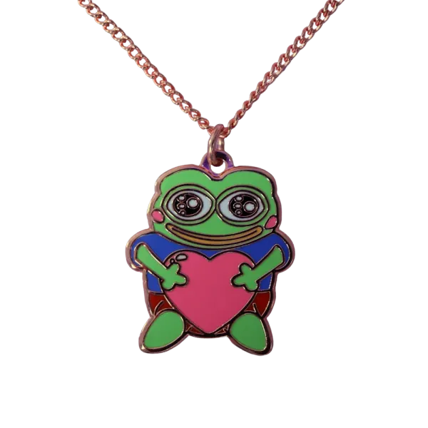 Peepo Rose Gold Necklace