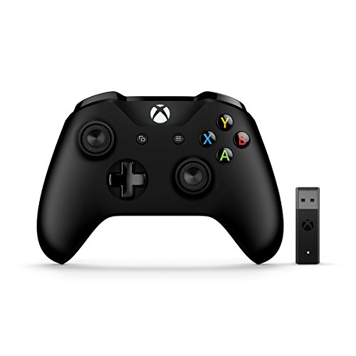 Microsoft XBOX Controller with Wireless Adapter for PC/Mac/Linux (4N7-00007) - Wireless Adapter