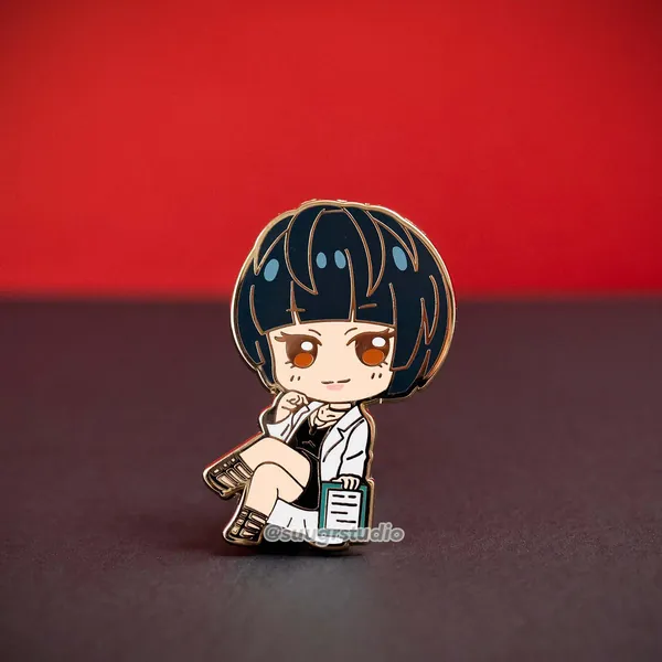 P5 Tae The Death Hard Enamel Pin
