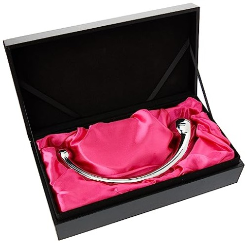 Njoy Pure G Spot Metal Wand 7.5 Inch Polished Steel