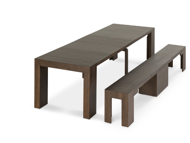 Transformer Dining Set - The Practical | Dark Walnut