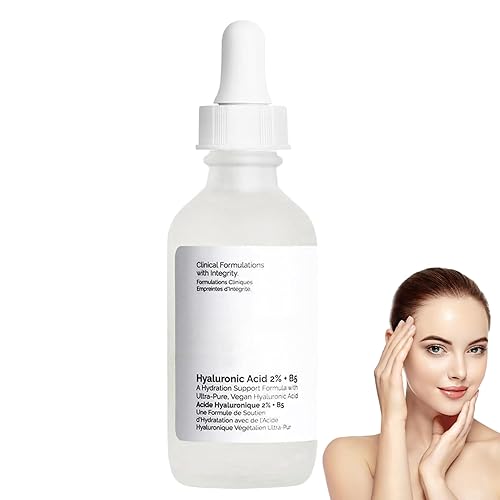 Hyaluronic Acid 2% + B5,Face Moisturiser, Hyaluronic Acid Serum For Face Hydrated, Hyaluronic Acid Face Serum for Women Plump And Smooth Skin, Hyluronic Acid Serum For Face Anti Aging, Skin Care