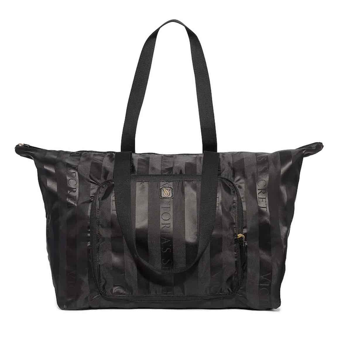 Buy Packable Weekender Bag, Logo Jacquard Stripe - Order Travel online - Victoria's Secret US