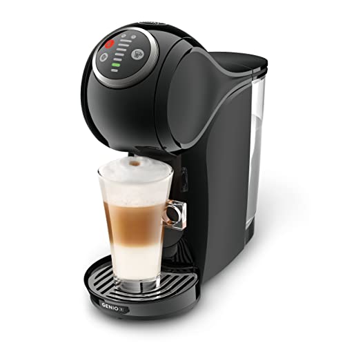 De'longhi Nescafe Dolce Gusto, Genio S PlusEDG315.B,Pod Capsule Coffee Machine , Espresso, Cappuccino, Latte and more, Black - Black