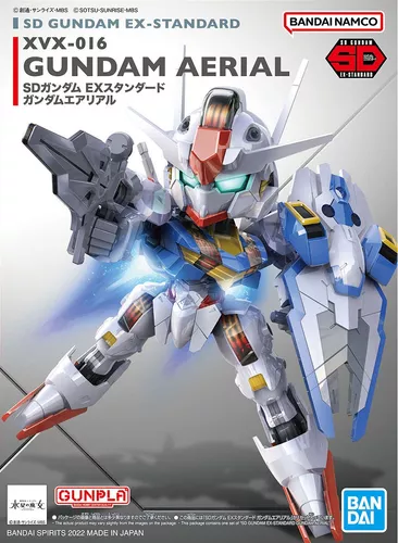 Gundam Aerial Ex Std Sd Kit Bb Gunpla Bandai Japon The Witch