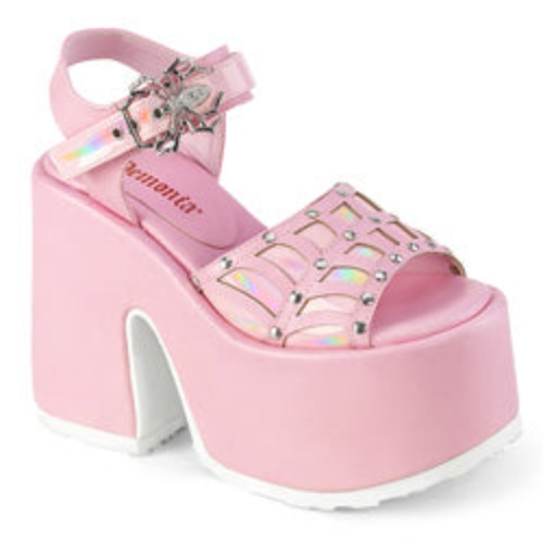 Camel-17 | Baby Pink Vegan Leather / 8