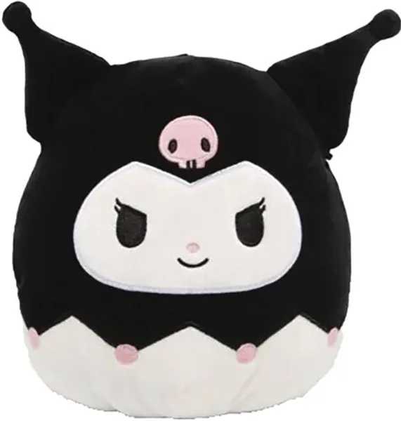 SANRIO SQUISHMALLOW KUROMI BLACK 8IN PLUSH: alliance entertainment: 191726437352