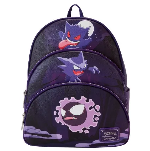 Pokémon Gastly Evolutions Triple Pocket Mini Backpack