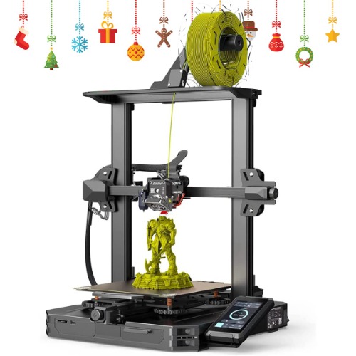 Creality Ender-3 S1 Pro 3D Printer Ender-3 S1 Upgrade with 300¡ãC High-Temperature Nozzles PEI Spring Steel Plate LED Light Sprite Direct Dual-Gear Extruder CR Touch Automatic Bed Leveling - 