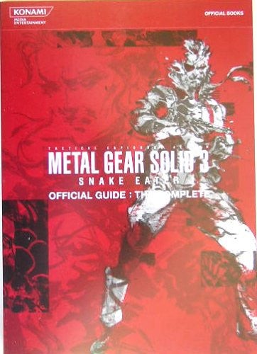 Metal Gear Solid 3: Snake Eater The Complete (Konami Official Books) - Pre Owned