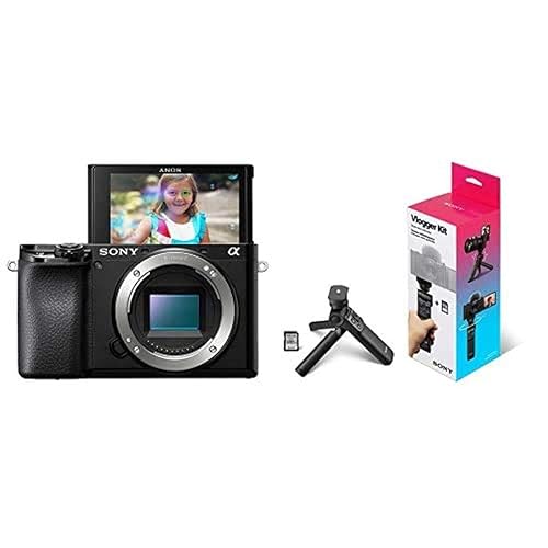 Sony Alpha A6100 Mirrorless Camera with Vlogger Accessory Kit - w/ Accessory Kit