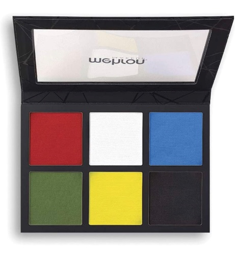 Amazon.com : Mehron EDGE Professional Face & Body Makeup 6-Color Palette (6 ounce) : Beauty & Personal Care
