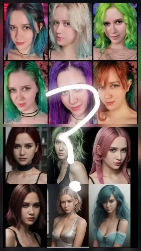 Chose my hair color 🎨🖌