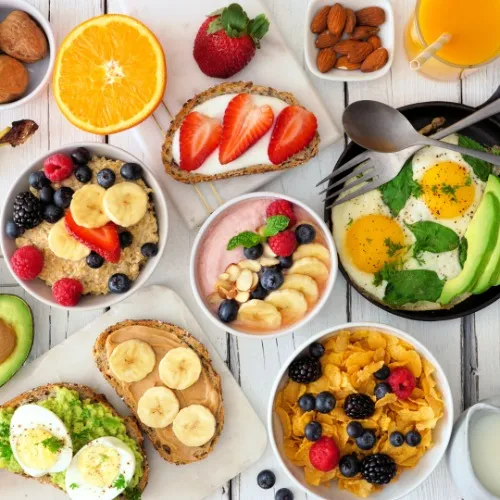 Breakfast for a slow start to the day