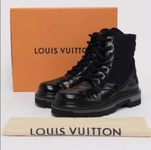 LV Leather Boots