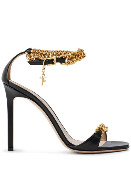 Tom Ford Zenith 105mm chain-link sandals