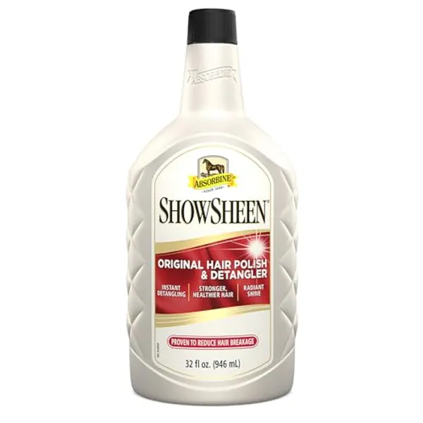 Absorbine ShowSheen Hair Polish & Detangler - Refil, 946ml (Packaging may vary)