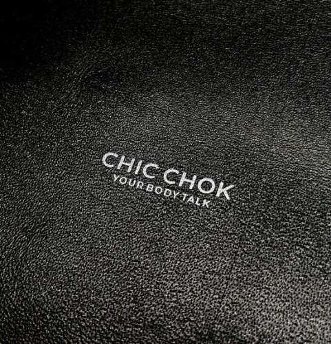 CHICCHOK [Breathless] Pulling Fashion and Fun Choker | silver / M   (11.8 - 14.9 inches） / Silver