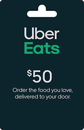 Uber Eats Gift Card - 50 - Standard