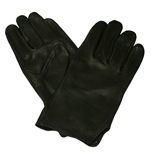 Historical Emporium Men's Victorian Leather Dress Gloves - 10 - Black