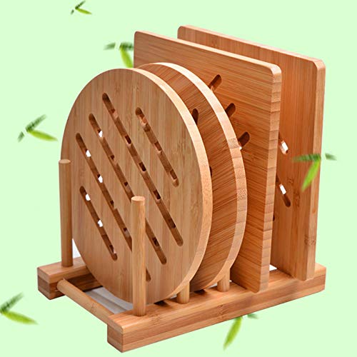 Bamboo Trivet Set