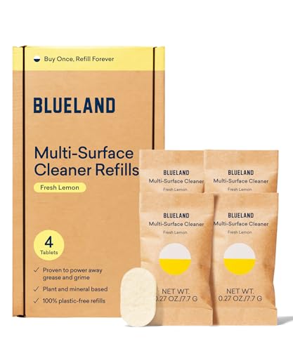 BLUELAND Multi-surface All Purpose Cleaner Refill Tablet 4 Pack