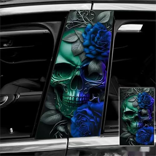 Car Stickers Car Pillar Decal Car Center Post Sticker B Pillar Personalized Door Post Decal (2pcs) (G-18) - G-18