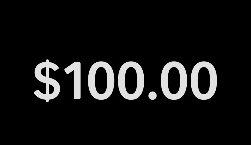 $100 Gift of Love