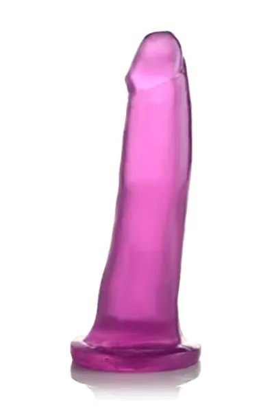 Lynx 7 Inch Ice Dildo, Purple