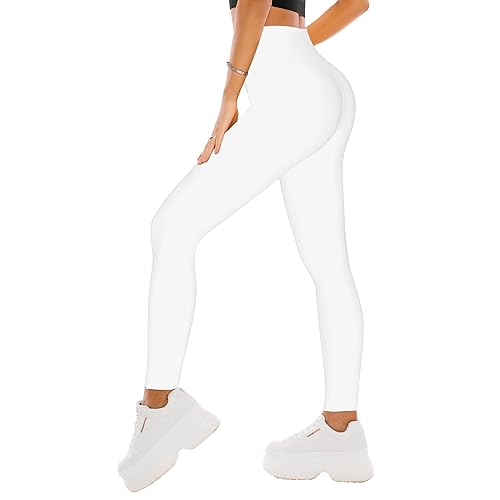 SINOPHANT High Waisted Leggings for Women - Full Length & Capri Buttery Soft Yoga Pants for Workout Athletic