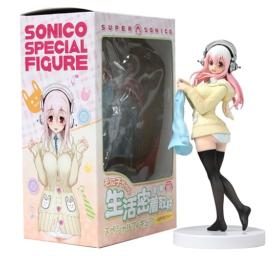 Furyu Every Day Life Figure Toy~ 8" Super Sonico Spare Clothing Time Version