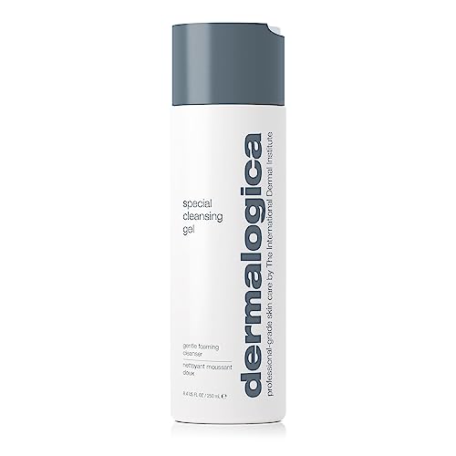 Dermalogica Special Cleansing Gel - Gentle-Foaming Face Wash Gel for Women and Men - Leaves Skin Feeling Smooth And Clean - 250 ml (Pack of 1)
