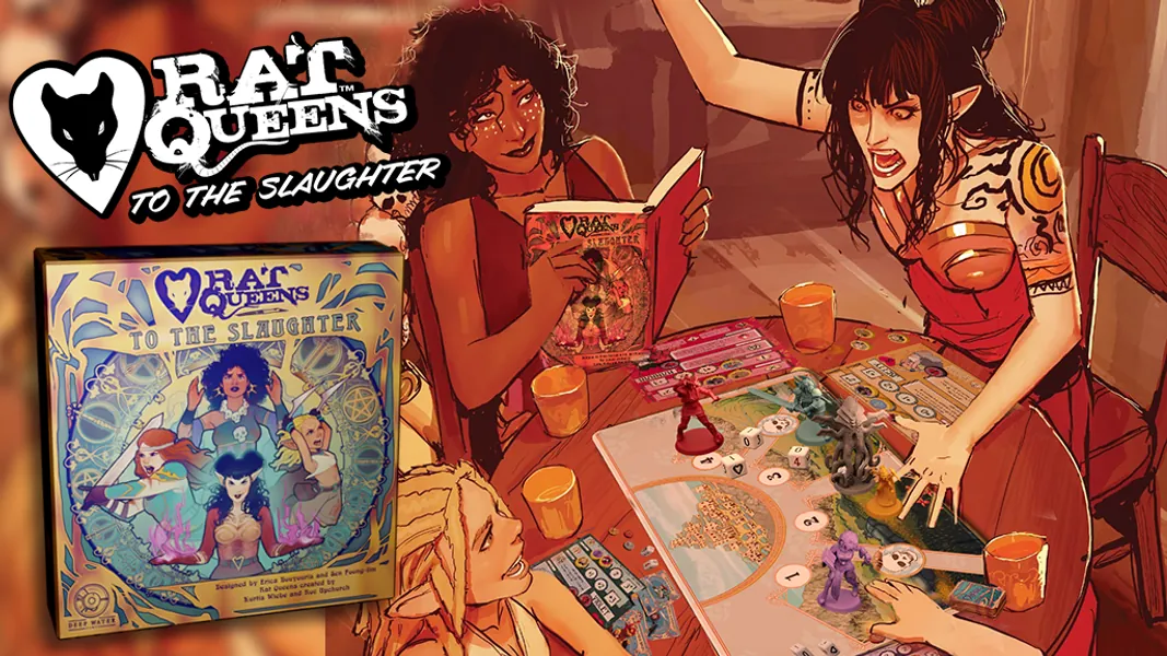 Pre-order Rat Queens: To the Slaughter TableTop Game