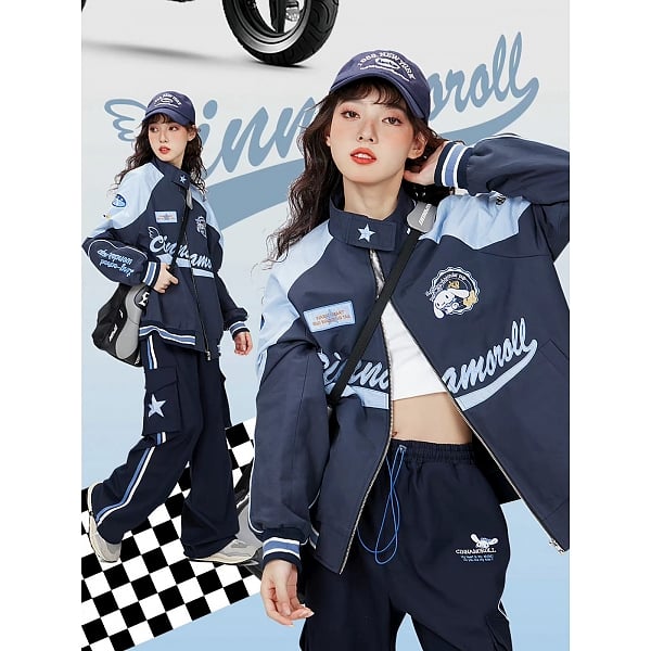 Sanrio Authorized Cinnamoroll Cool Racer Jacket