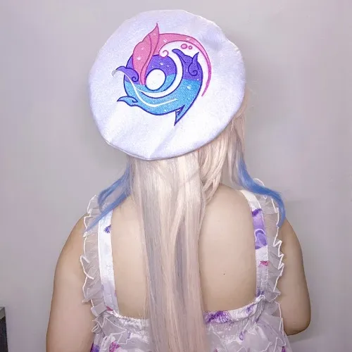 Genshin impact Kokomi inspired beret