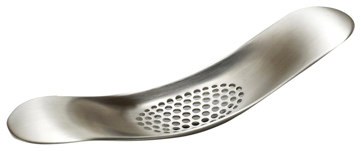 Joseph Joseph Garlic Rocker Crusher Mincer Press Dishwasher Safe, Stainless Steel - New Packaging - Crusher