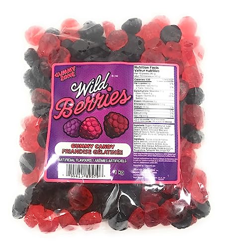 Gummy Zone Wild Berries Gummy Candy - 1 KG