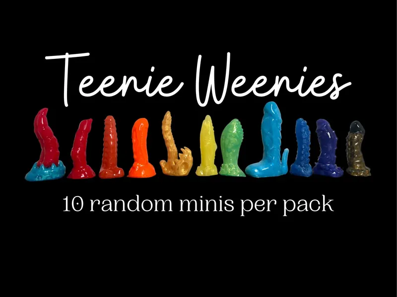 Mature Silicone Miniatures, Mini dildos