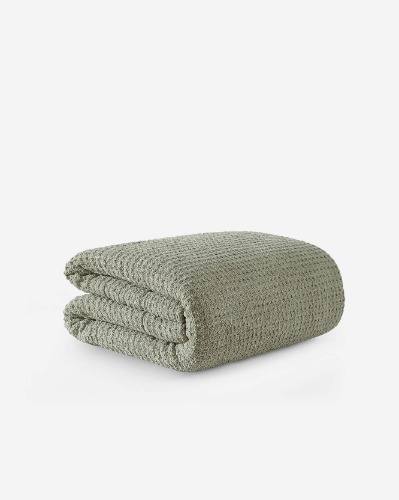 Snug Waffle Comforter | Boulder / Full - Queen