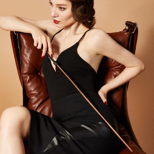 Luxury Leather and Walnut Spanking Stick | Default Title