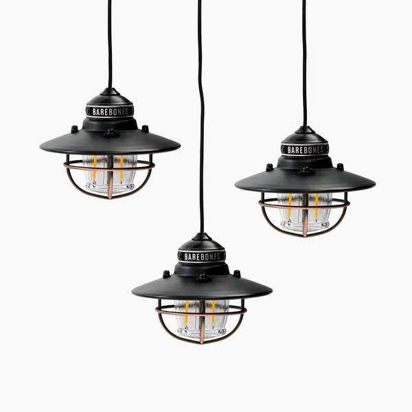 Edison Pendant String Lights | Antique Bronze