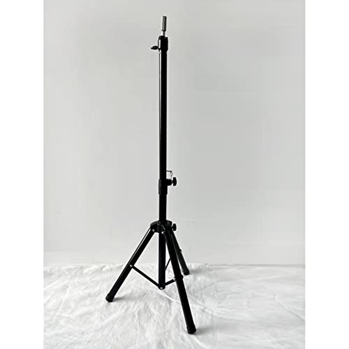Tripod Stand Adjustable Wig Head Stand Holder for Cosmetology Hairdressing Training