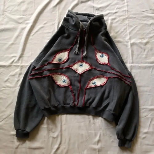Gothic Eye Hoodie | Black / XL